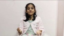 7 साल की कृषा वैष्णव का इंडिया बुक ऑफ रिकॉर्ड में नाम दर्ज