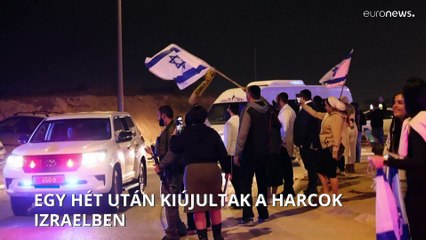 Egy hét után kiújultak a harcok Izraelben