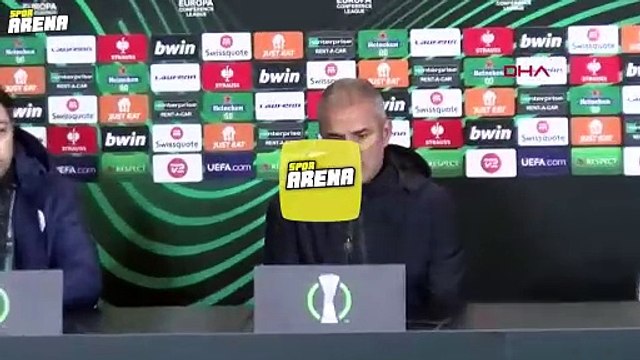 Fenerbahçe teknik direktörü İsmail Kartal: Bize yakışmadı, özür diliyoruz