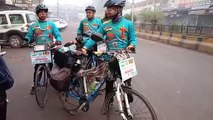 Cycling from Ayodhya to Sri Lanka, retired army soldiers set out on Ram Van Gaman Path