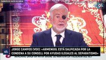 Jorge Campos (Vox): «Armengol está salpicada por la condena a su Consell por ayudas ilegales al separatismo»