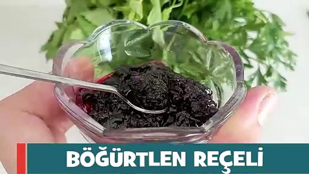 ✅PÜF NOKTALI BÖĞÜRTLEN REÇELİ