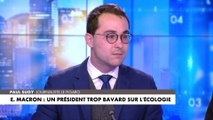 L'édito de Paul Sugy : «Emmanuel Macron : un président trop bavard sur l'écologie»