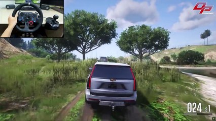 Cadillac Escalade V & GMC Yukon XL Towing Abandoned Truck