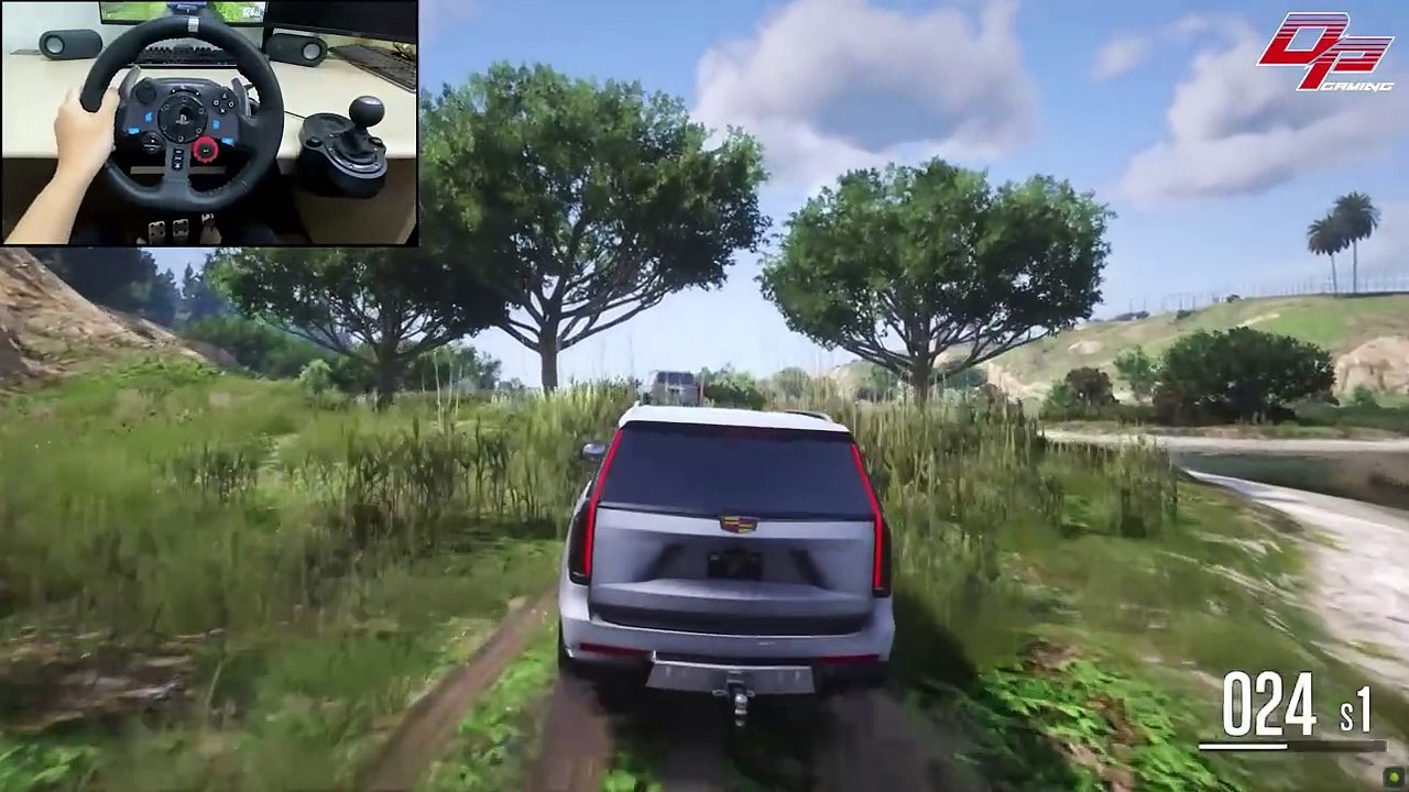 Cadillac Escalade V & GMC Yukon XL Towing Abandoned Truck