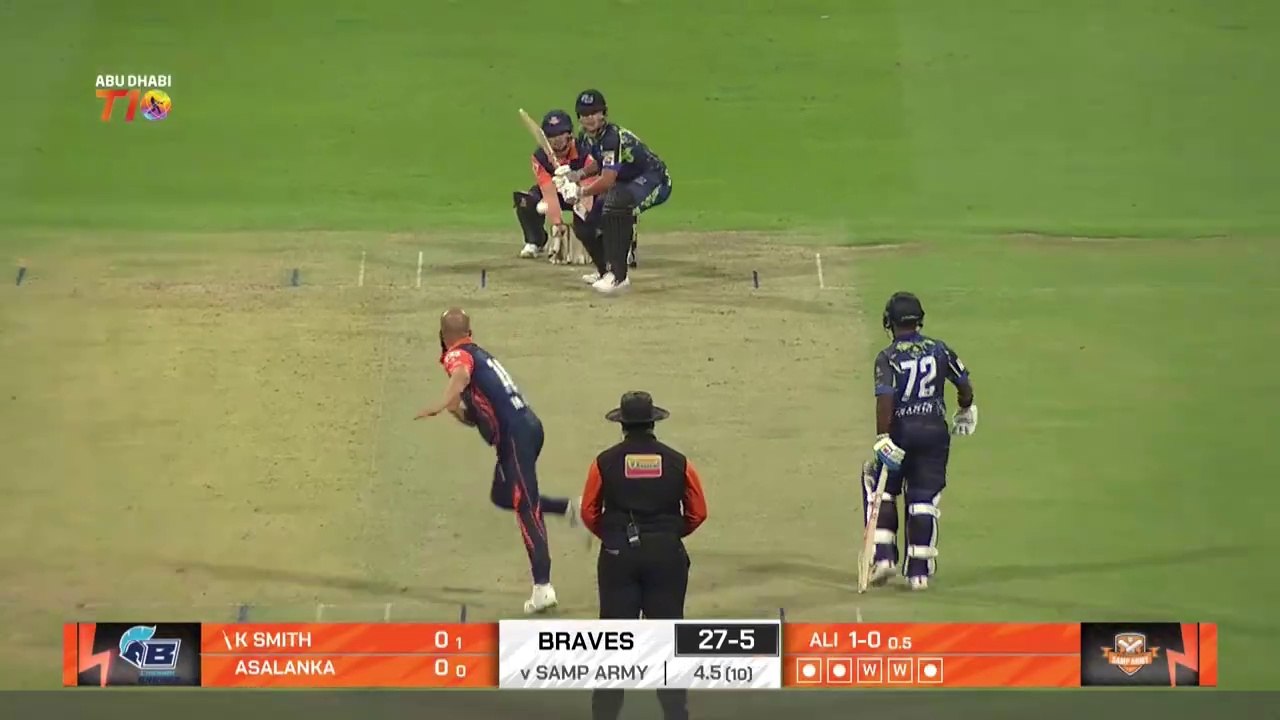 Chennai Braves vs Morrisville Samp Army _ Season 7 - 2023 Abu Dhabi T10, Match 7 Highlights