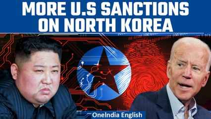 Скачать видео: North Korea spy satellite launch: US imposes sanctions on Kimsuky hacking group | Oneindia News