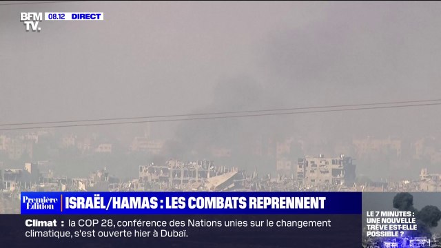 7 MINUTES POUR COMPRENDRE - Israël/Hamas: que signifie la fin de la trêve?