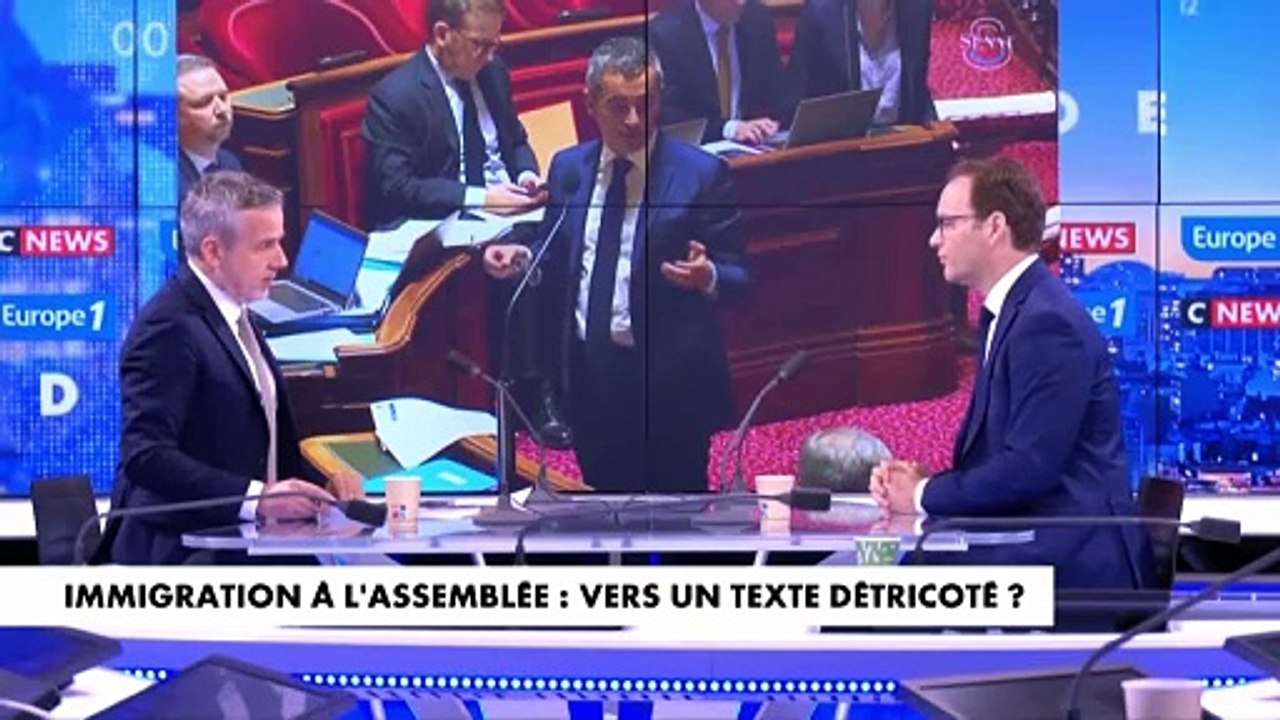 Projet de loi immigration : «C'est un projet de fermeté (...) et d'efficacité», juge Sylvain Maillard