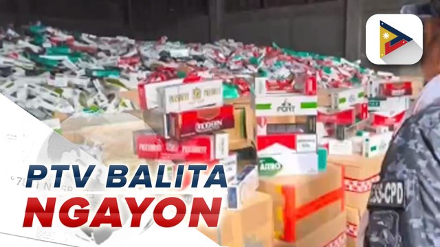 Mahigit P300M halaga ng smuggled na sigarilyo, sinira ng BOC