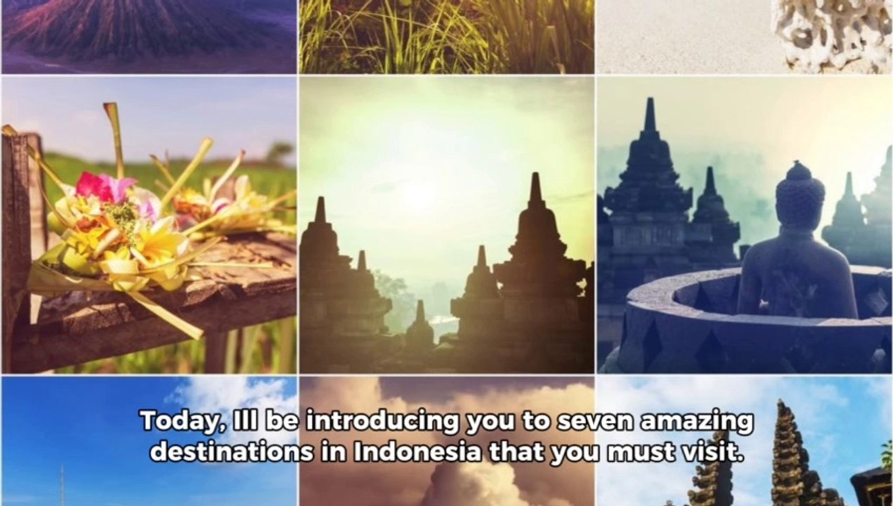 7 tourism destinations in Indonesia