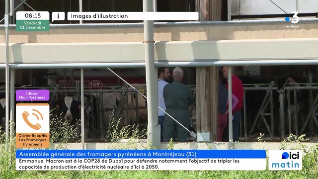 5 minutes avec Olivier Beaufils, président de l'association de fromagers pyrénéens