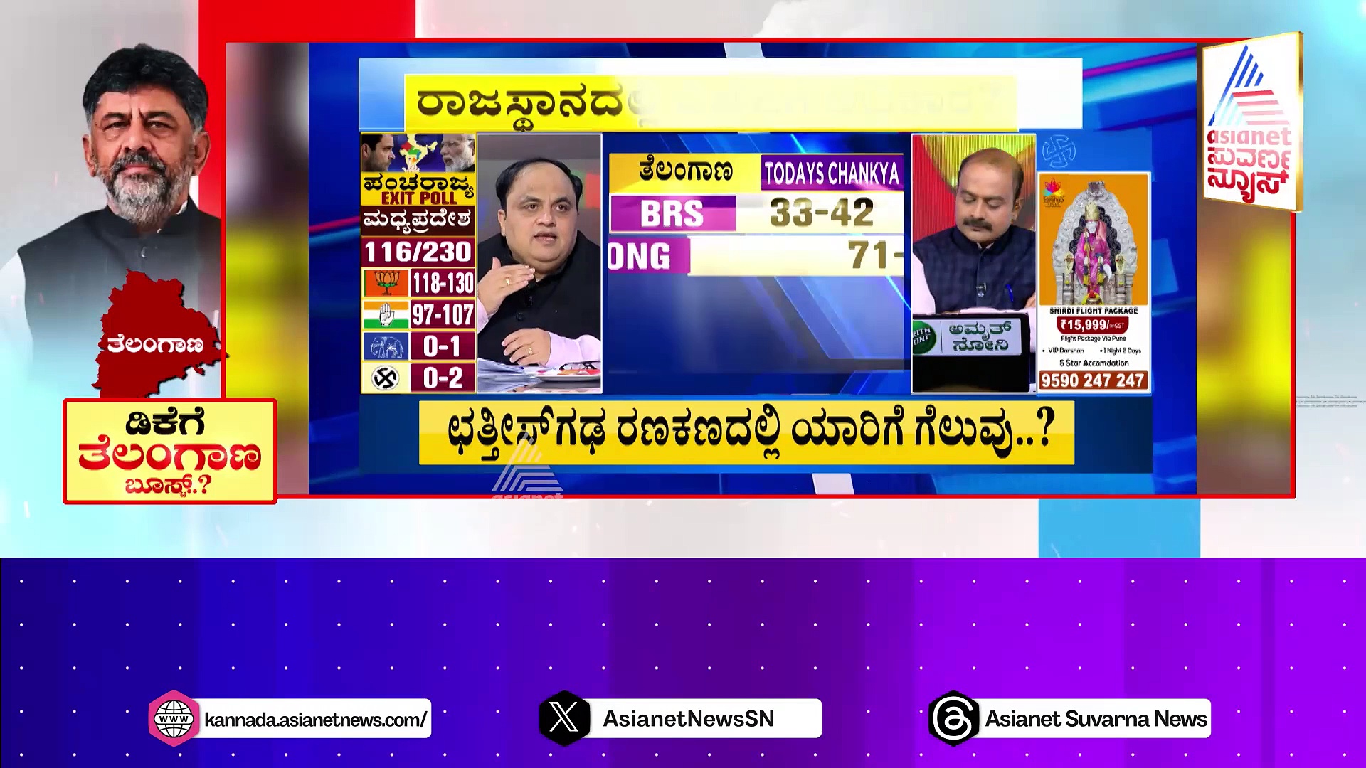 ಕರ್ನಾಟಕ ಕಾಂಗ್ರೆಸ್ ಸೂತ್ರ ಸಕ್ಸಸ್ ಆಯ್ತಾ..? ಎಕ್ಸಿಟ್ ಪೋಲ್ ರಿಸಲ್ಟ್‌ ಪಕ್ಕಾ ಆಗೋದು ಗ್ಯಾರಂಟಿನಾ..?