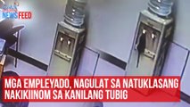 Mga empleyado, nagulat sa natuklasang nakikiinom sa kanilang tubig | GMA Integrated Newsfeed