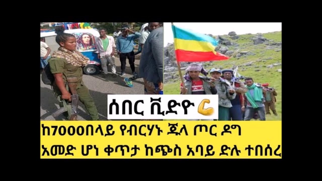 ሰበር  ከ7000በላይ የብርሃኑ ጁላ ወራሪ ዶግ አመድ ሆነ....ከ1 ሳምት በኋላ ባህር ዳር እንገባለን