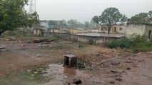 It rained heavily in Mawath, water overflowed on the roads