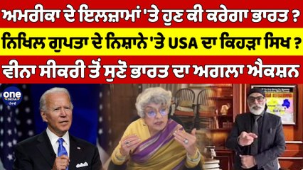 ਅਮਰੀਕਾ ਦੇ ਇਲਜ਼ਾਮਾਂ 'ਤੇ ਹੁਣ ਕੀ ਕਰੇਗਾ ਭਾਰਤ? ਵੀਨਾ ਸੀਕਰੀ ਤੋਂ ਸੁਣੋ ਭਾਰਤ ਦਾ ਅਗਲਾ ਐਕਸ਼ਨ |OneIndia Punjabi