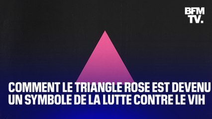 Comment le triangle rose est devenu un symbole de la lutte contre le VIH?