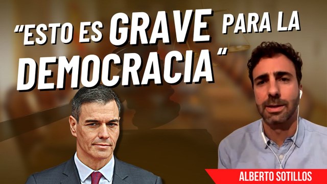 Alberto Sotillos alerta del sucio manoseo de los políticos en las instituciones: “¡Es un desastre!”