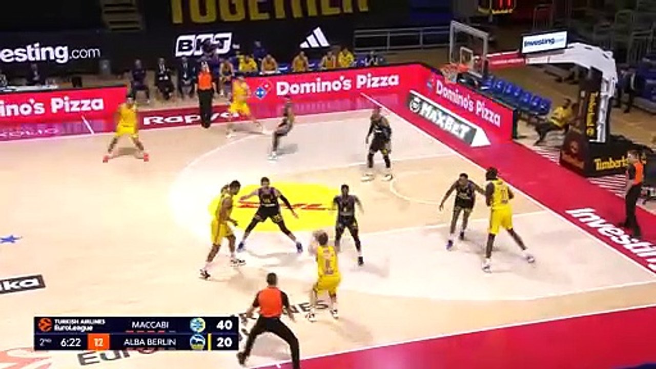 Maccabi Tel Aviv 102-81 Win Against ALBA Berlin in the Euroleague
