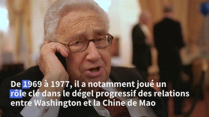 Henry Kissinger, géant controversé de la diplomatie américaine, est mort