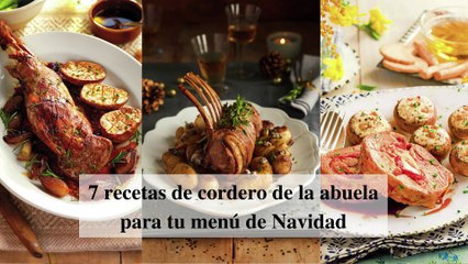 7 recetas de cordero de la abuela para tu menú de Navidad