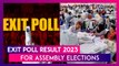 Exit Poll Result 2023 For Assembly Elections: Congress Likely To Win Chhattisgarh, Telangana