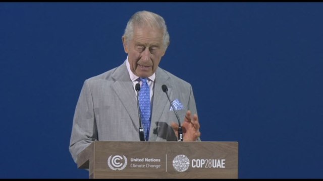 Carlo III: prego perché si arrivi a una svolta sul clima alla Cop28