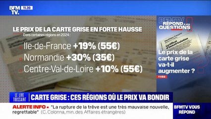 Le prix de la carte grise va-t-il augmenter? BFMTV répond à vos questions