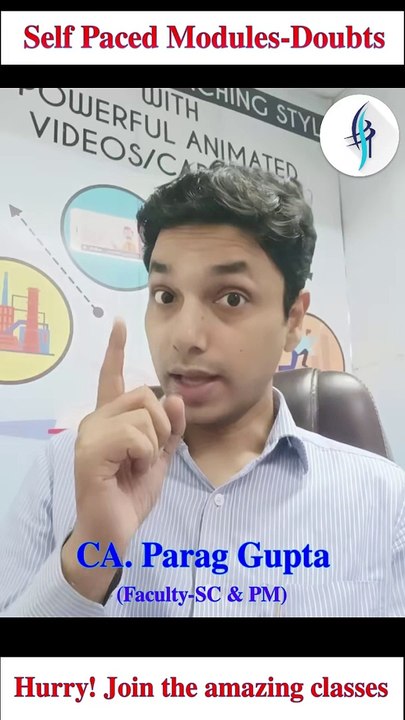 Self paced module-parag gupta-icai