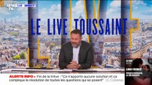 Regardez les adieux très sobres de Bruce Toussaint qui a quitté ce matin BFMTV après cinq années passées sur la chaîne info pour rejoindre la future matinale de TF1