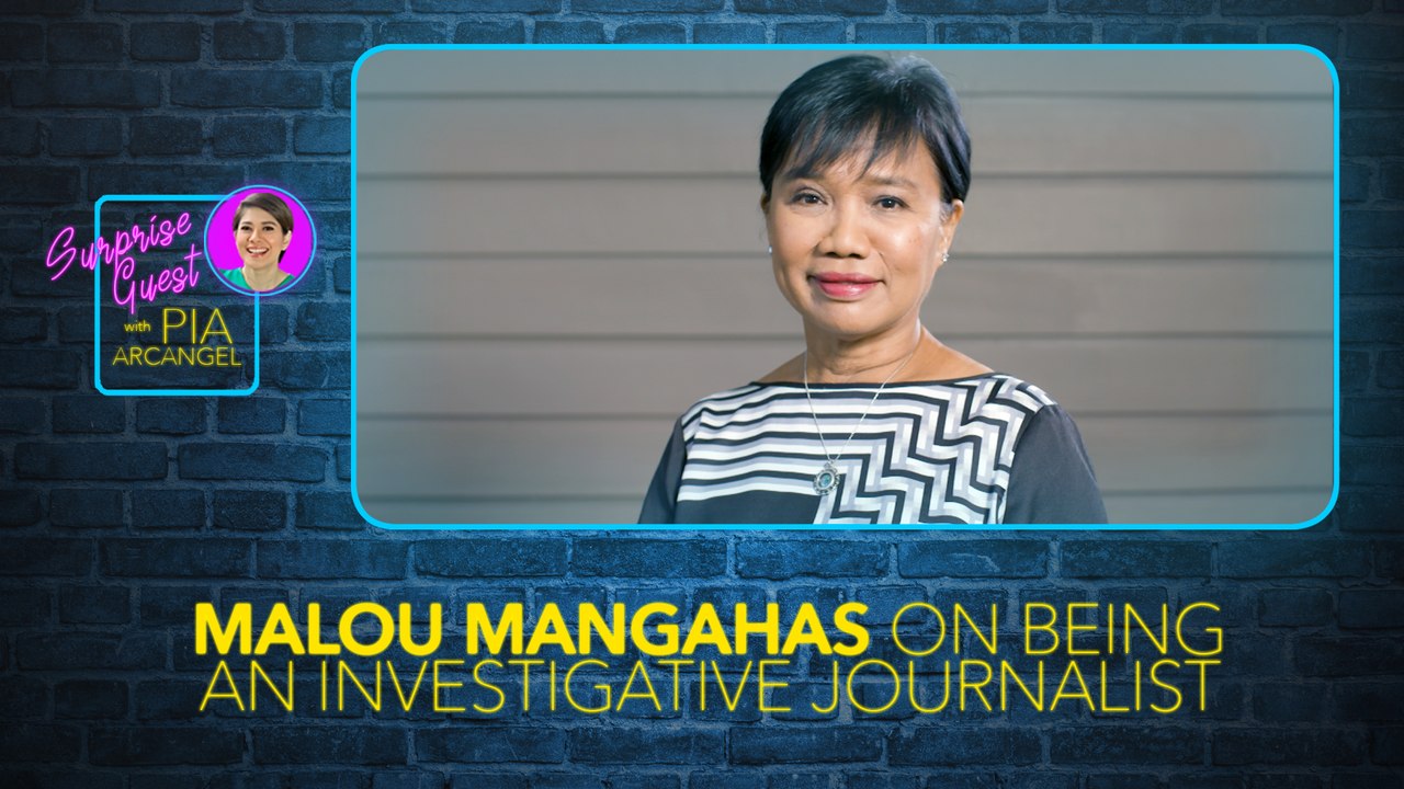 Malou Mangahas sa pagiging investigative journalist | Surprise Guest with Pia Arcangel