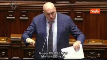 Crosetto: "Parlaimo dei 30.778 innocenti in manette in 20 anni"