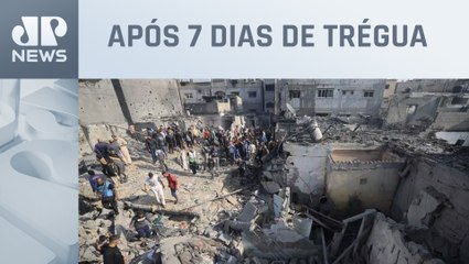 Israel e Hamas retomam combates no Oriente Médio