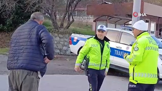 Bolu Dağı'nda kış lastiği olmayan araçların geçişine izin verilmiyor