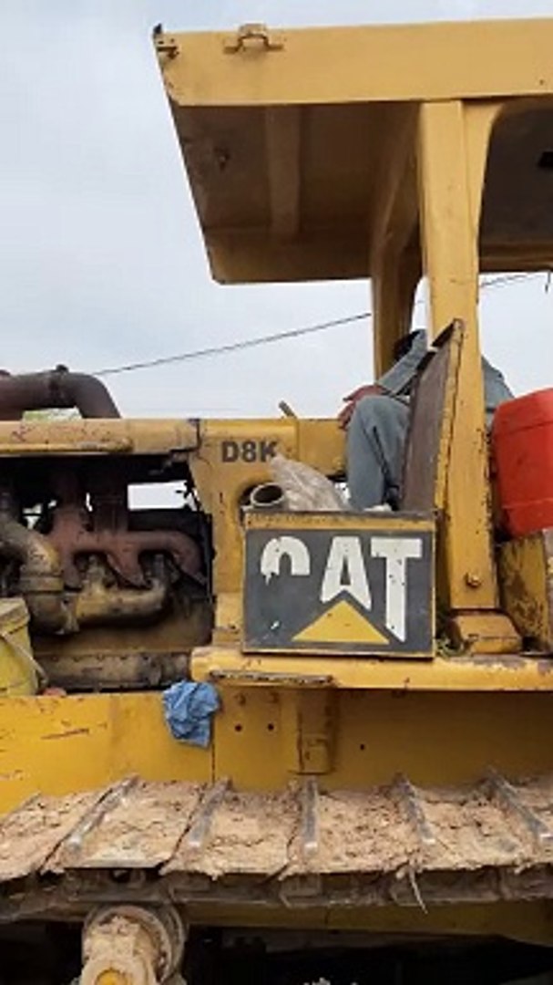 ⁣Old Caterpiller Start After A long Time