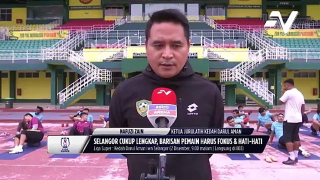 Nafuzi Zain sifatkan Selangor sebagai pasukan pilihan untuk ke saingan Asia tahun depan