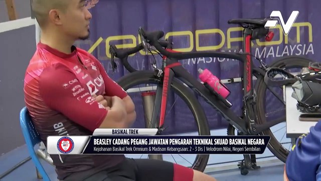 John Beasley bakal galas jawatan baru sebagai Pengarah Teknikal Skuad Basikal Trek Negara