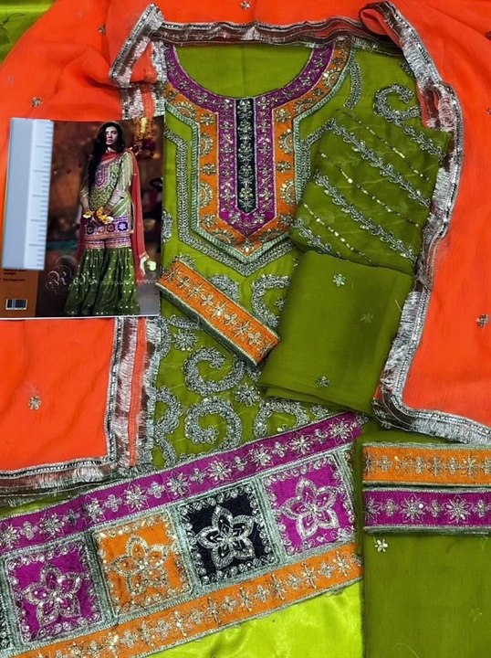 Embroidered fancy function dresses