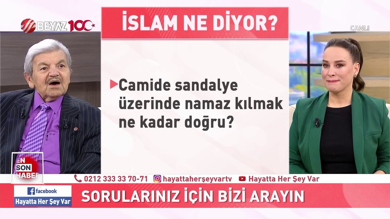 Camide sandalye üzerinde namaz kılmak ne kadar doğru - Nur Viral'le Hayatta Her Şey Var