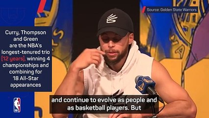 Warriors trio hoping to provide a 'legendary NBA legacy'