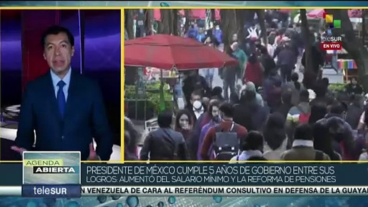 Presidente de México cumple cinco años al frente del Gobierno