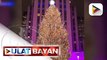 Naggagandahang Christmas lights display, ibinida sa New York, Oxford Street sa London at  ilang kalye sa Salerno, Italy