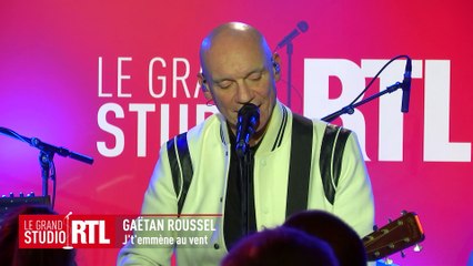Gaëtan Roussel - J't'emmène au vent (Live) - Le Grand Studio RTL