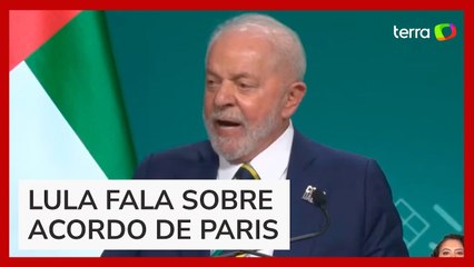 COP28: Lula afirma que a meta do Acordo de Paris é 'insuficiente'