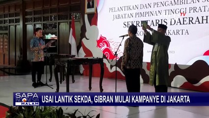 Usai Lantik Sekda Kota Solo, Gibran Mulai Kampanye di Jakarta