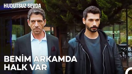 Bu Tehditler Halil İbrahime İşlemez  Hudutsuz Sevda 10 Bölüm ( İLK SAHNE )
