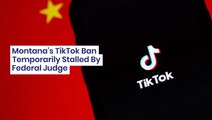 Montana's Ban On Chinese Owned TikTok Temporarily Stalled By Federal Judge