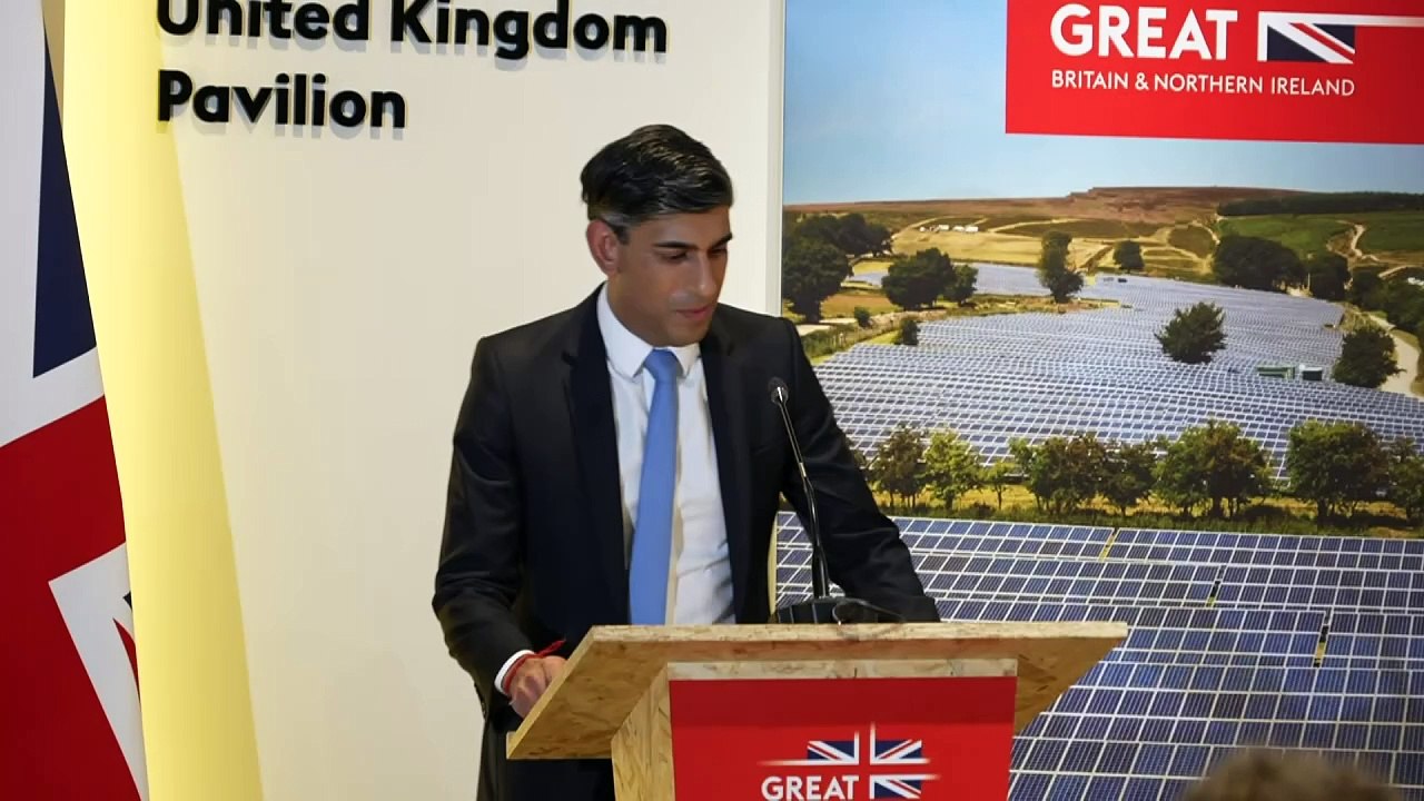 Sunak urges major polluting countries to slash emissions