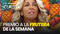 Nos gusta la fruta: el premio al frutero de la semana es para Yolanda Díaz